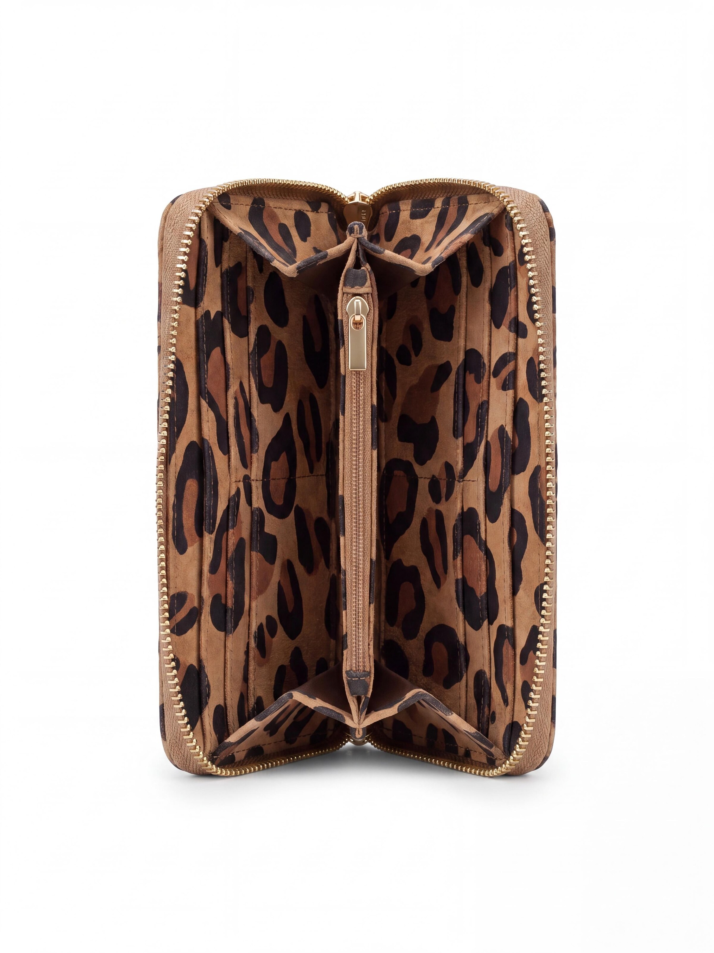 MILLYMILK® Wallet 'SAVANA LARGE' in Brown