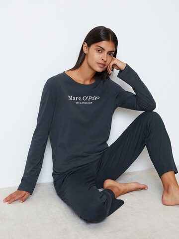 Marc O'Polo Longsleeve ' Mix & Match Cotton ' in Blau