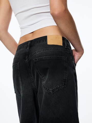 Loosefit Jean Pull&Bear en noir