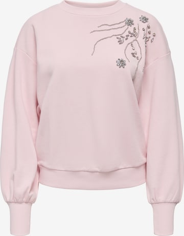 ONLY Mikina 'ONLCamela Brooke' - Ružová: predná strana