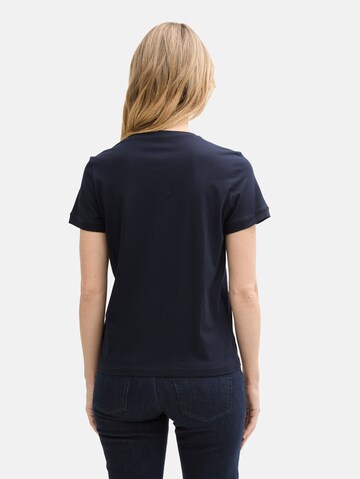 TOM TAILOR Shirt in Blauw
