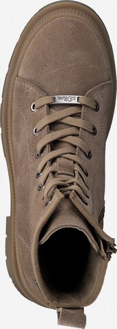 s.Oliver Lace-Up Ankle Boots in Beige