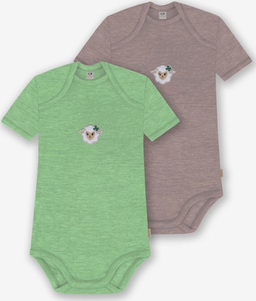 normani Strampler/Body Tauranga' in Braun: Vorderseite