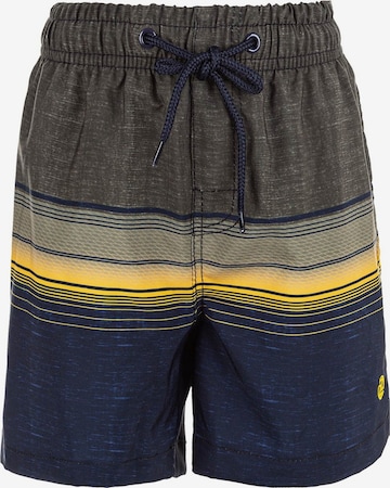 ZigZag Board Shorts 'Sunset' in Blue: front