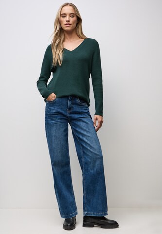 STREET ONE Pullover in Grün