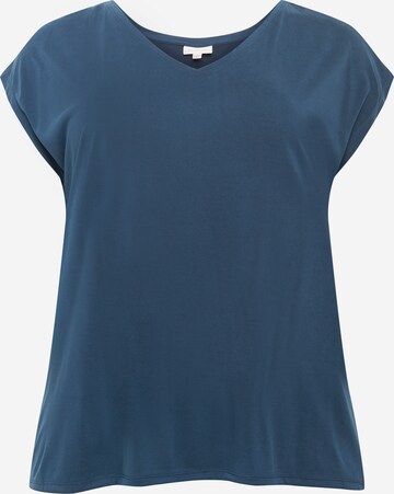 ONLY Carmakoma Shirt 'Nicky' in Blue: front