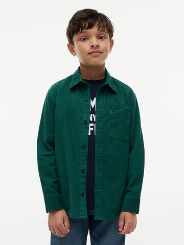 TOMMY HILFIGER Regular fit Button Up Shirt in Green: front