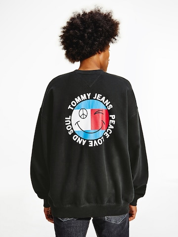 Felpa di Tommy Jeans in nero