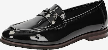 SIOUX Mokassin ' Bovinia-713 ' in Schwarz: Vorderseite