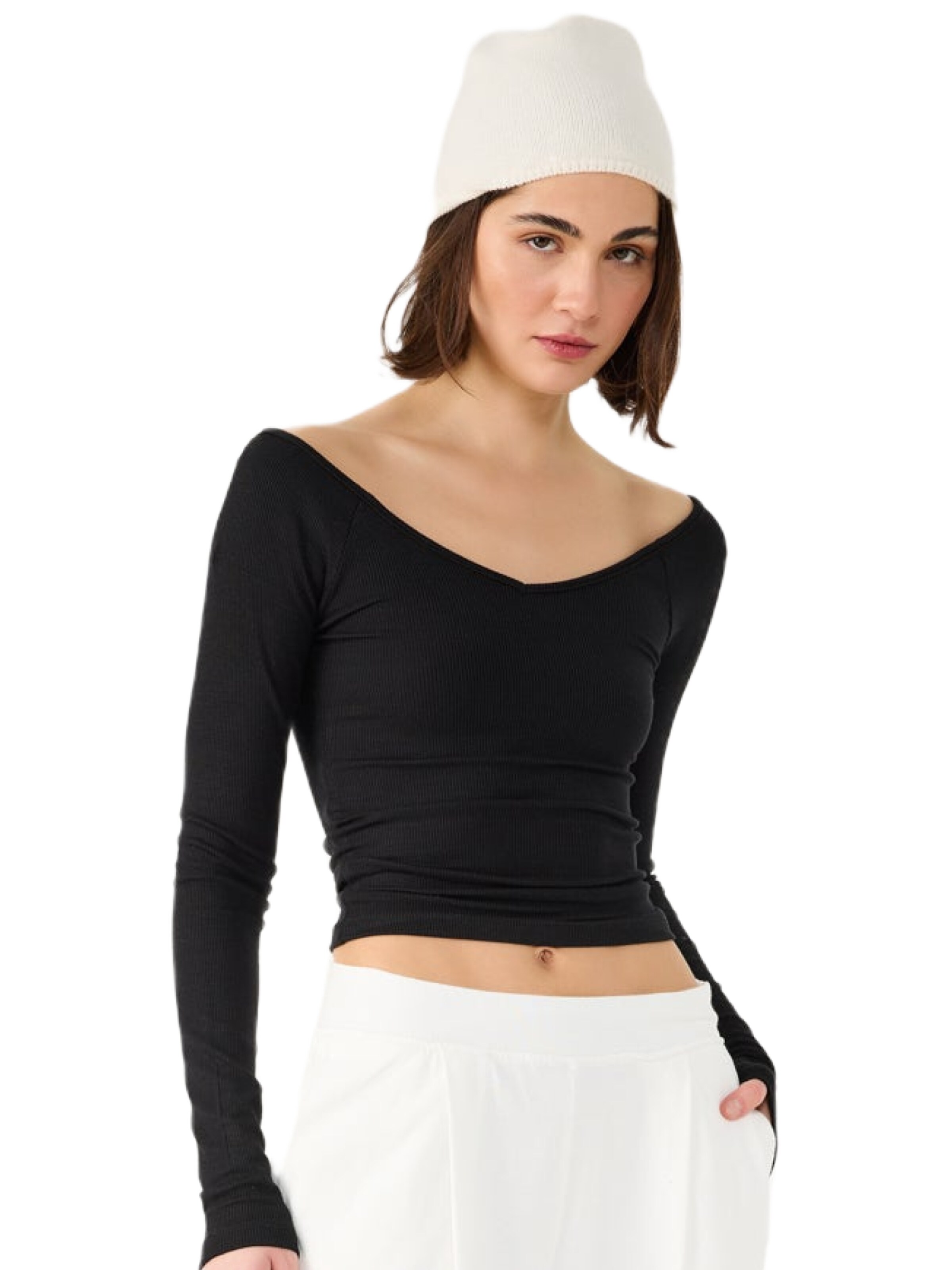 No Matter What Shirt in Zwart