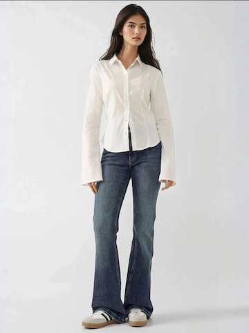 Hiccup Blouse in Wit