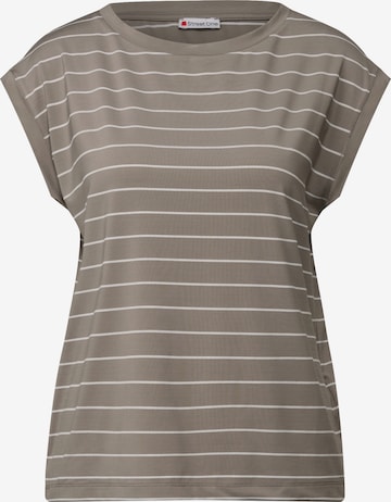 STREET ONE Shirt in Brown: front