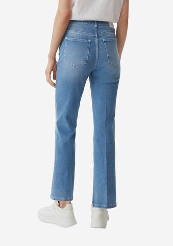 comma casual identity Flared Jeans in Blue: back