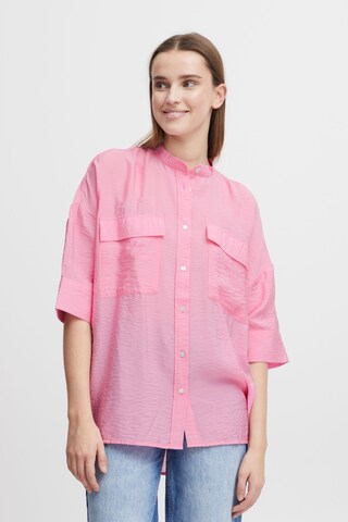 Camicia da donna 'Ihaliea' di b.young in rosa: frontale