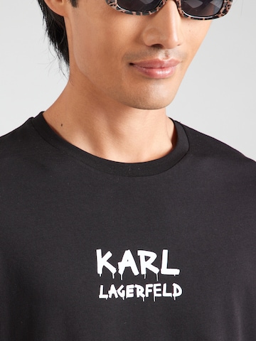 Karl Lagerfeld Póló - fekete