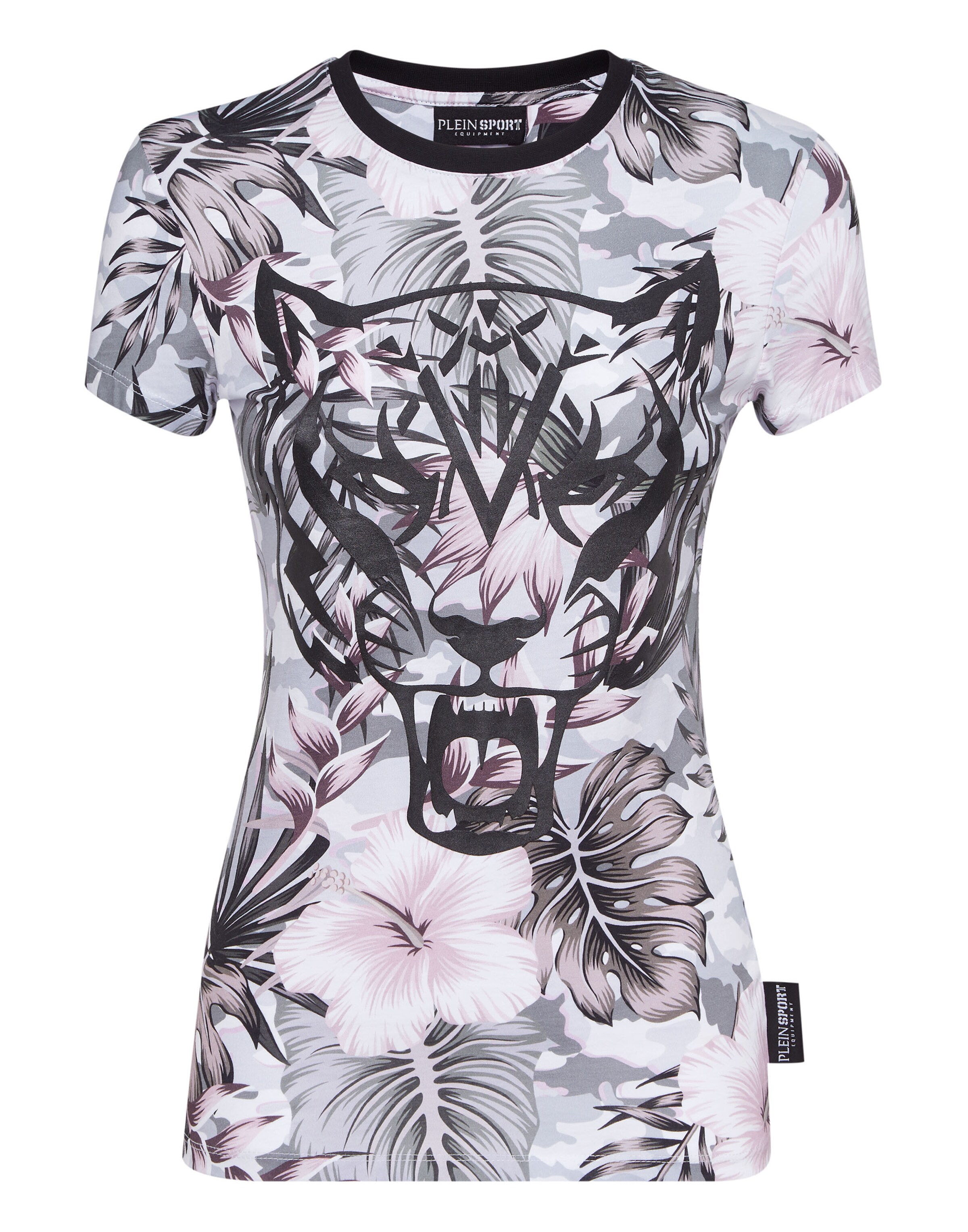 Plein Sport - Camiseta en gris: frente