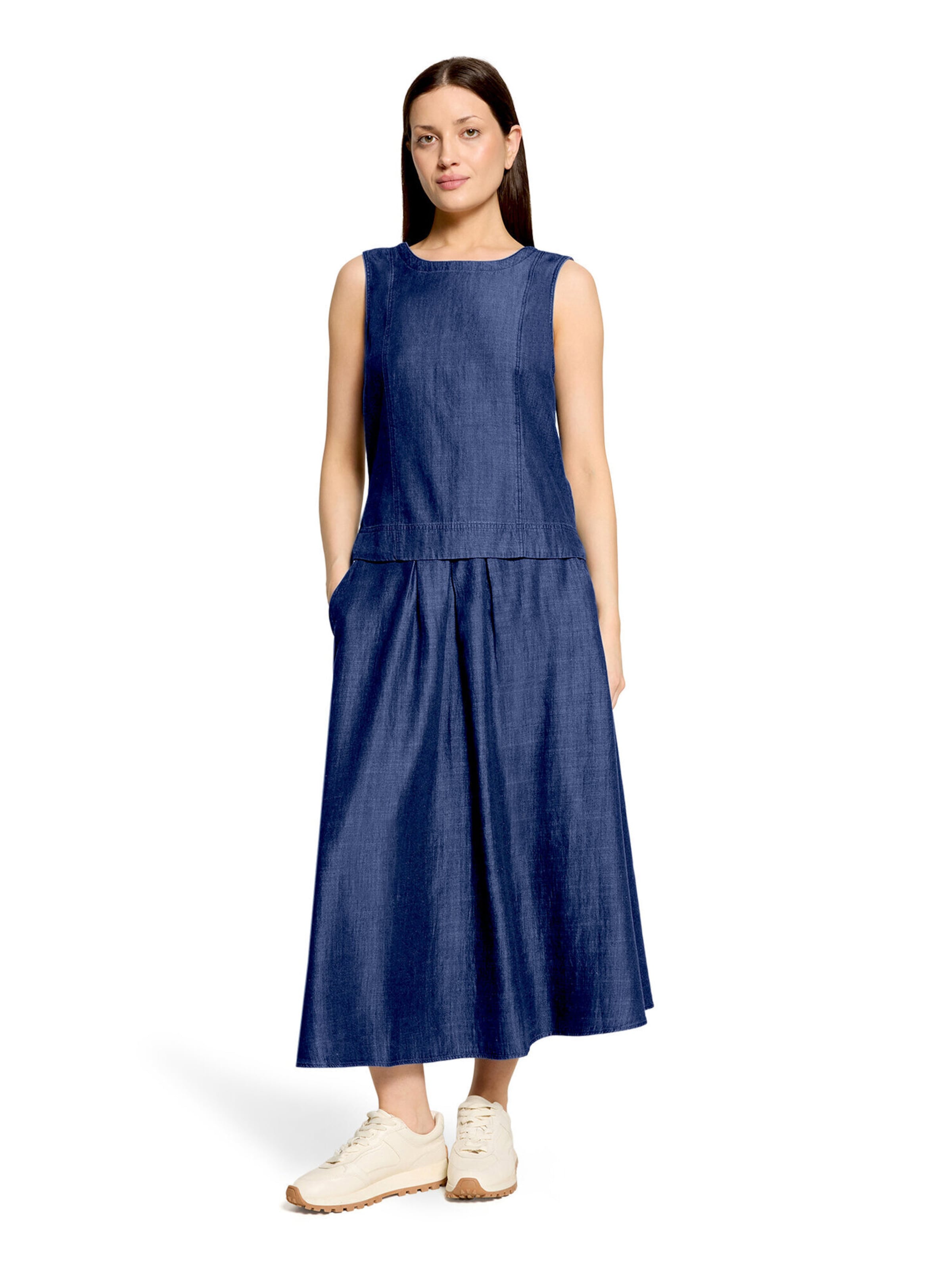 Cartoon Rok in Blauw: voorkant