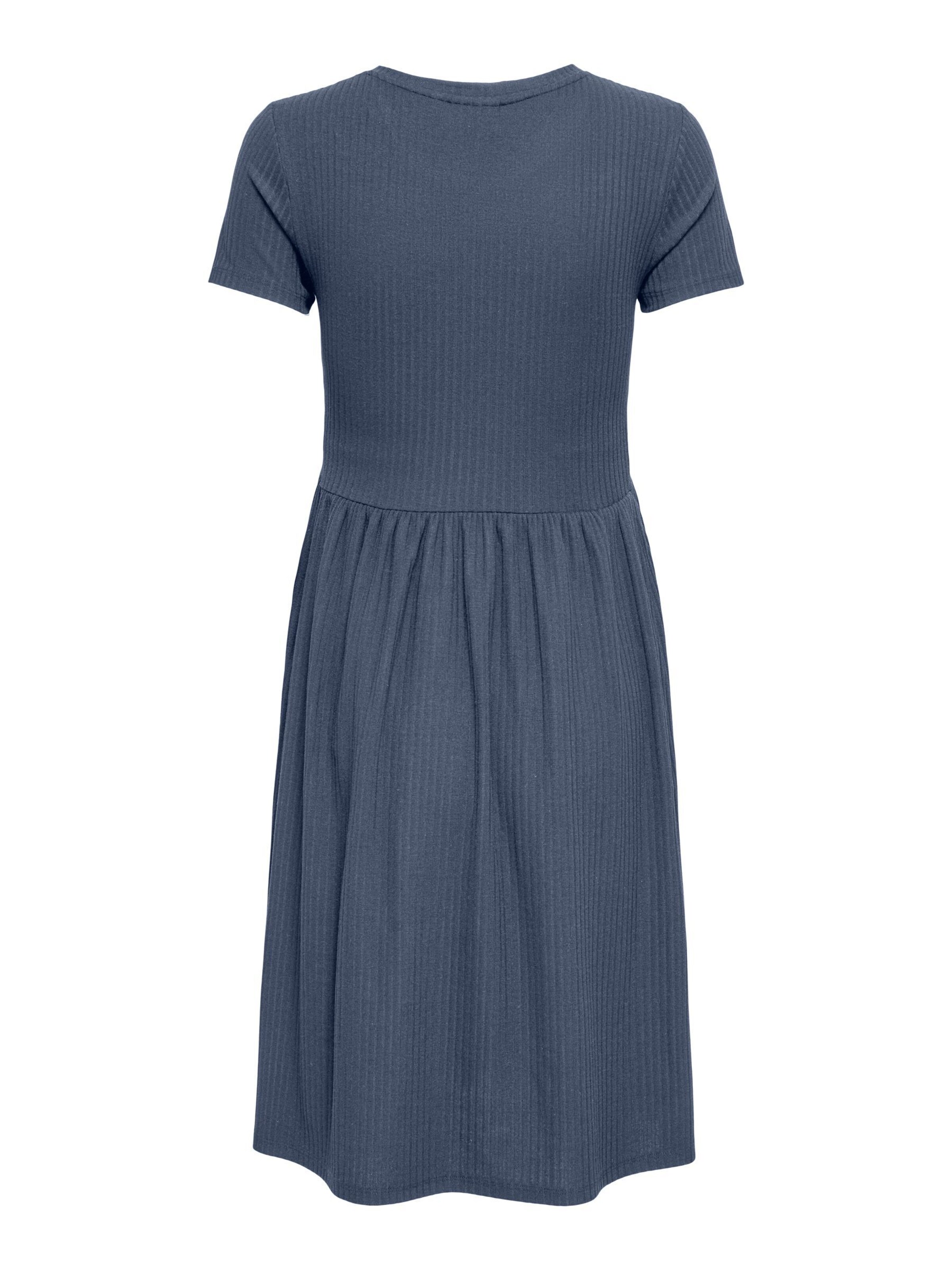 Only Maternity Jurk 'OLMMalaya' in Blauw