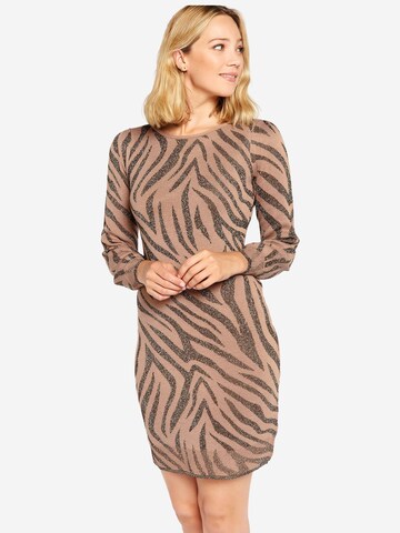 Robe LolaLiza en marron : devant