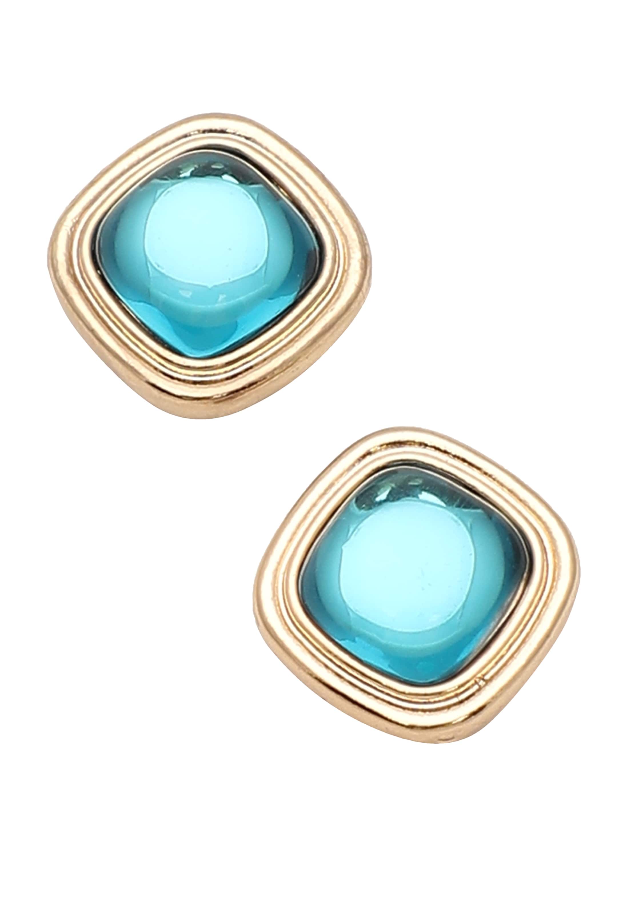 Cercei ' Amelia Bc ' de la SOHI pe albastru: față