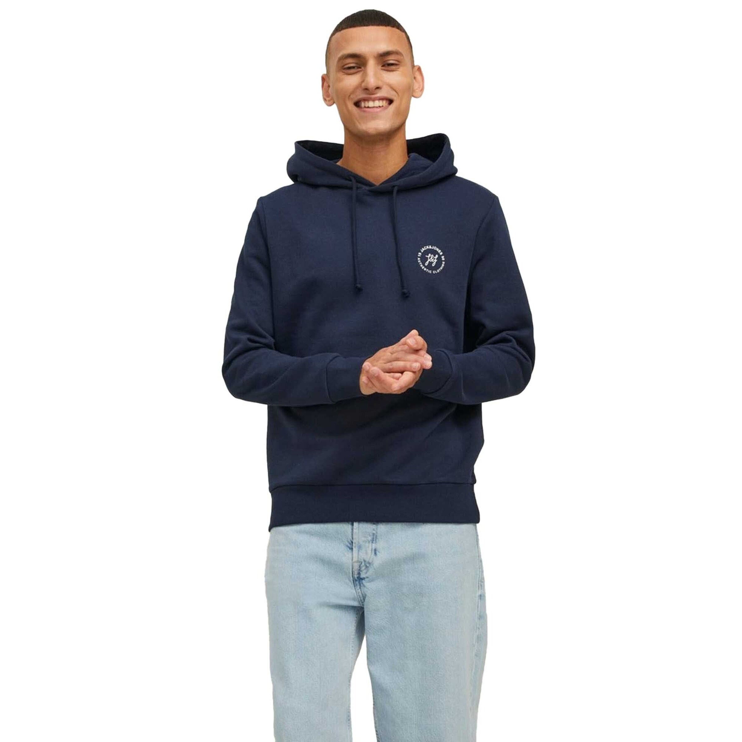 JACK & JONES Sweatshirt 'JJEthan' in Blau