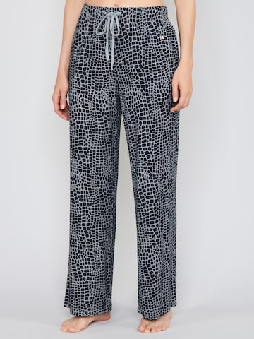 JOOP! - Pantalón de pijama ' Luxe Modal Printed ' en gris: frente