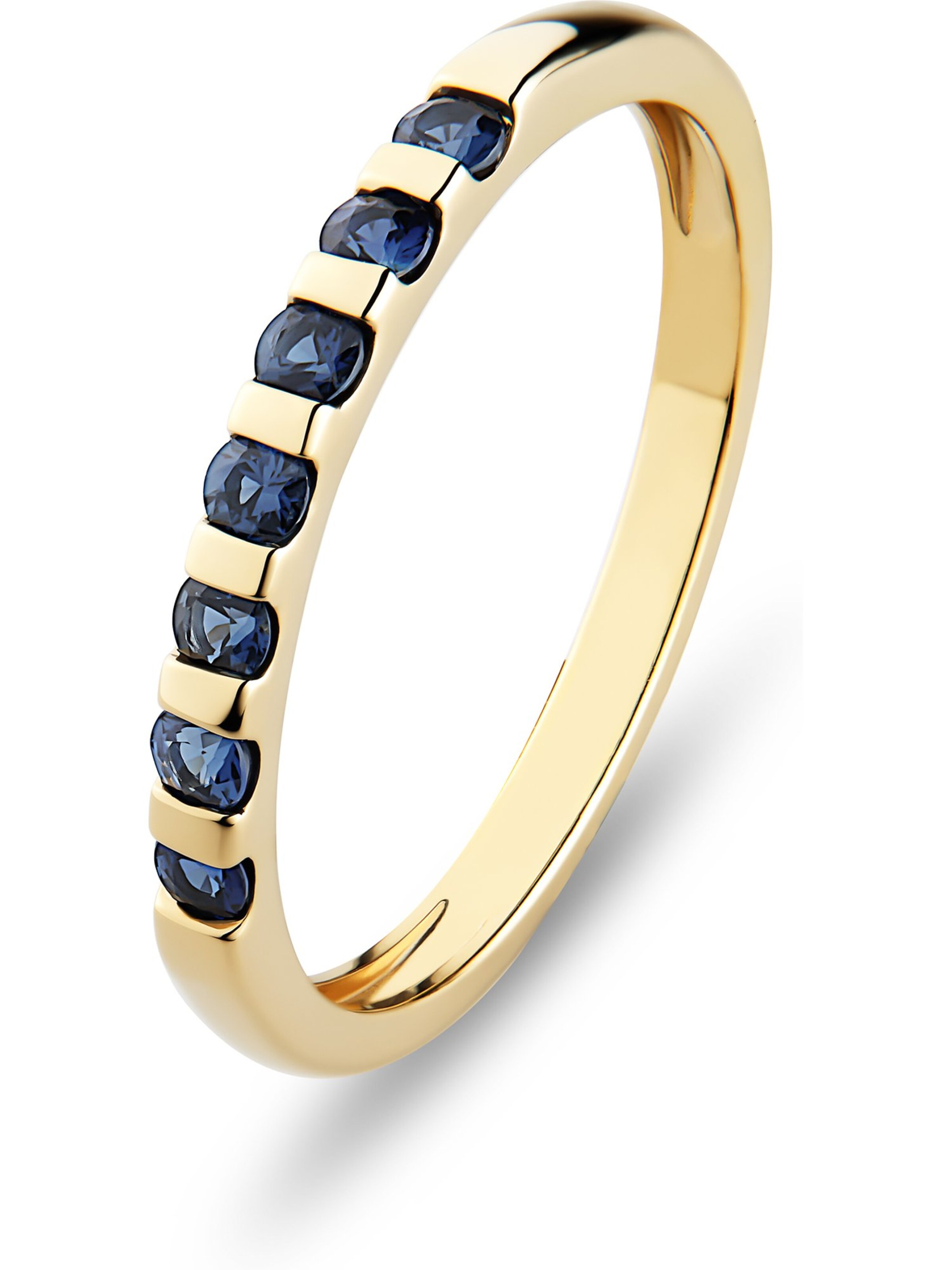 CHRIST Ring in Gelb: Vorderseite