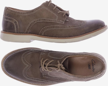 CLARKS Flats & Loafers in 43 in Brown: front