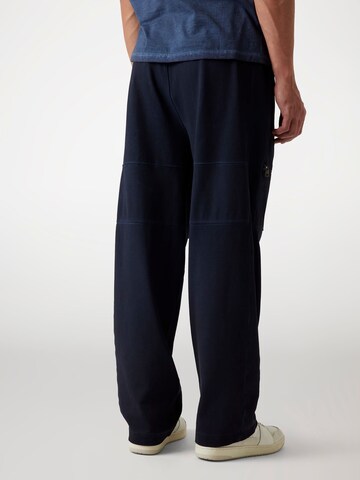 GUESS Wide Leg Hose in Blau