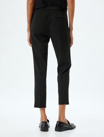Koton Regular Trousers with creases in Black