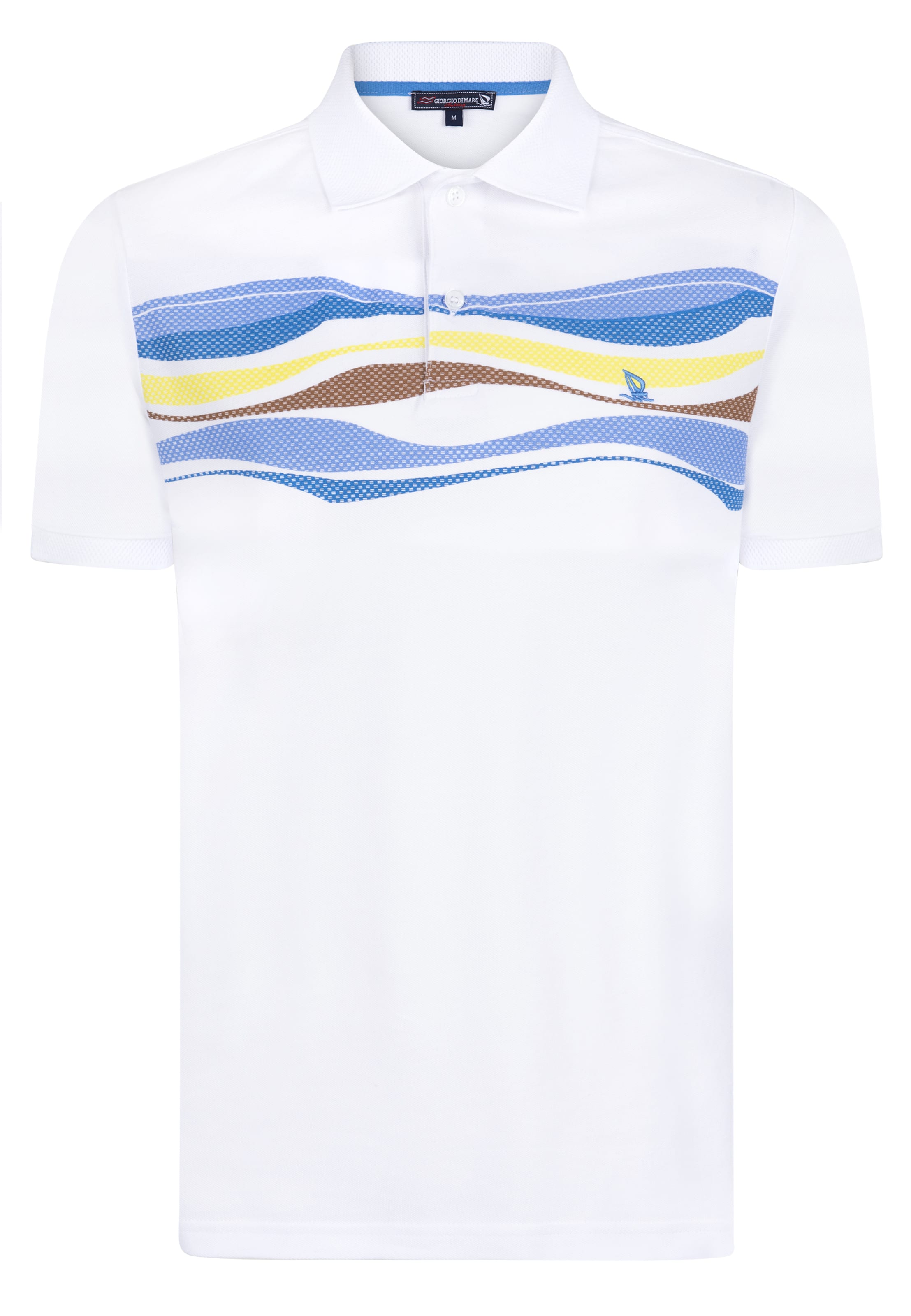 Giorgio di Mare - Camiseta en blanco: frente