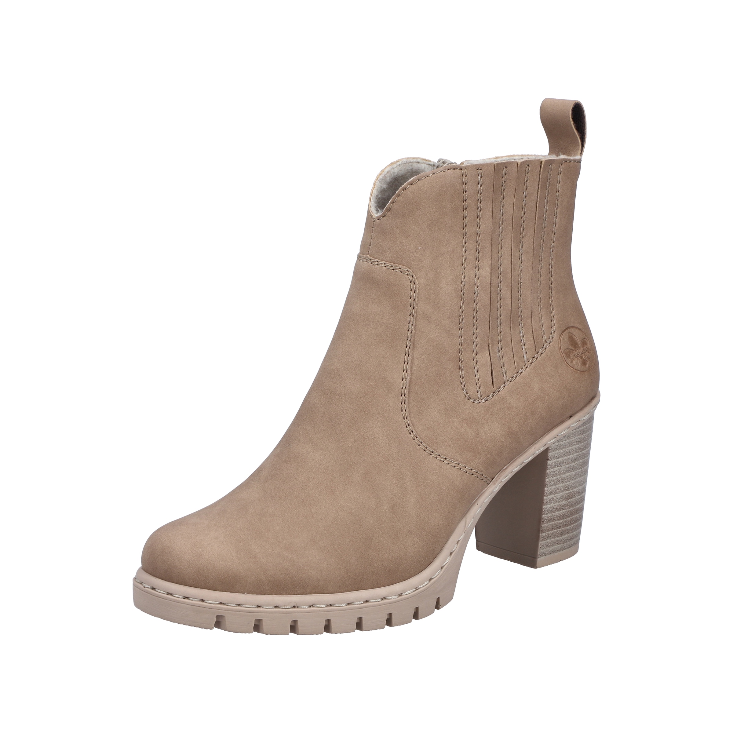 Rieker Bottines 'Y2571' en noisette, Vue avec produit