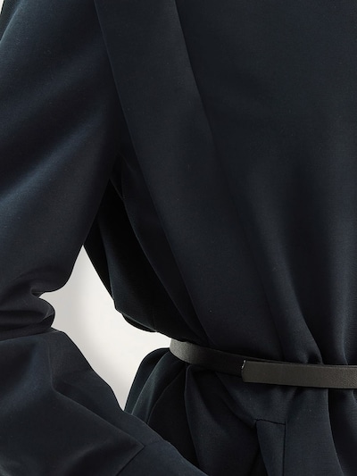 Bianco Lucci Veste mi-saison en marine, Vue avec produit