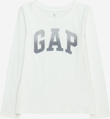 GAP Shirt in Wit: voorkant