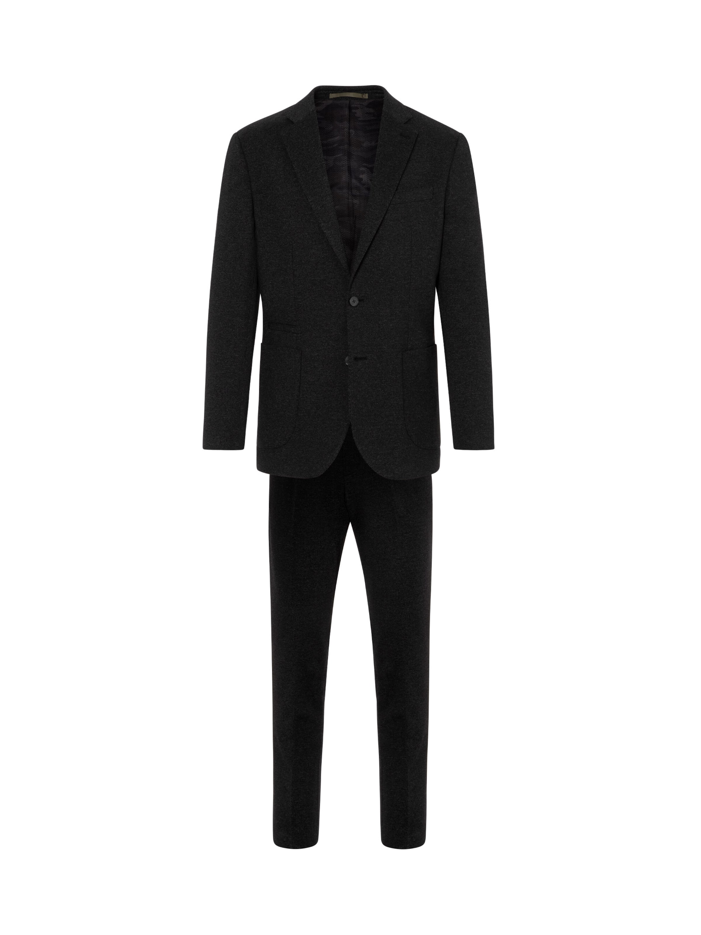 BENVENUTO Slimfit Pak in Zwart: voorkant