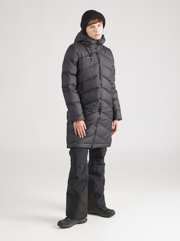 Manteau outdoor 'Fedoz' MAMMUT en noir : devant