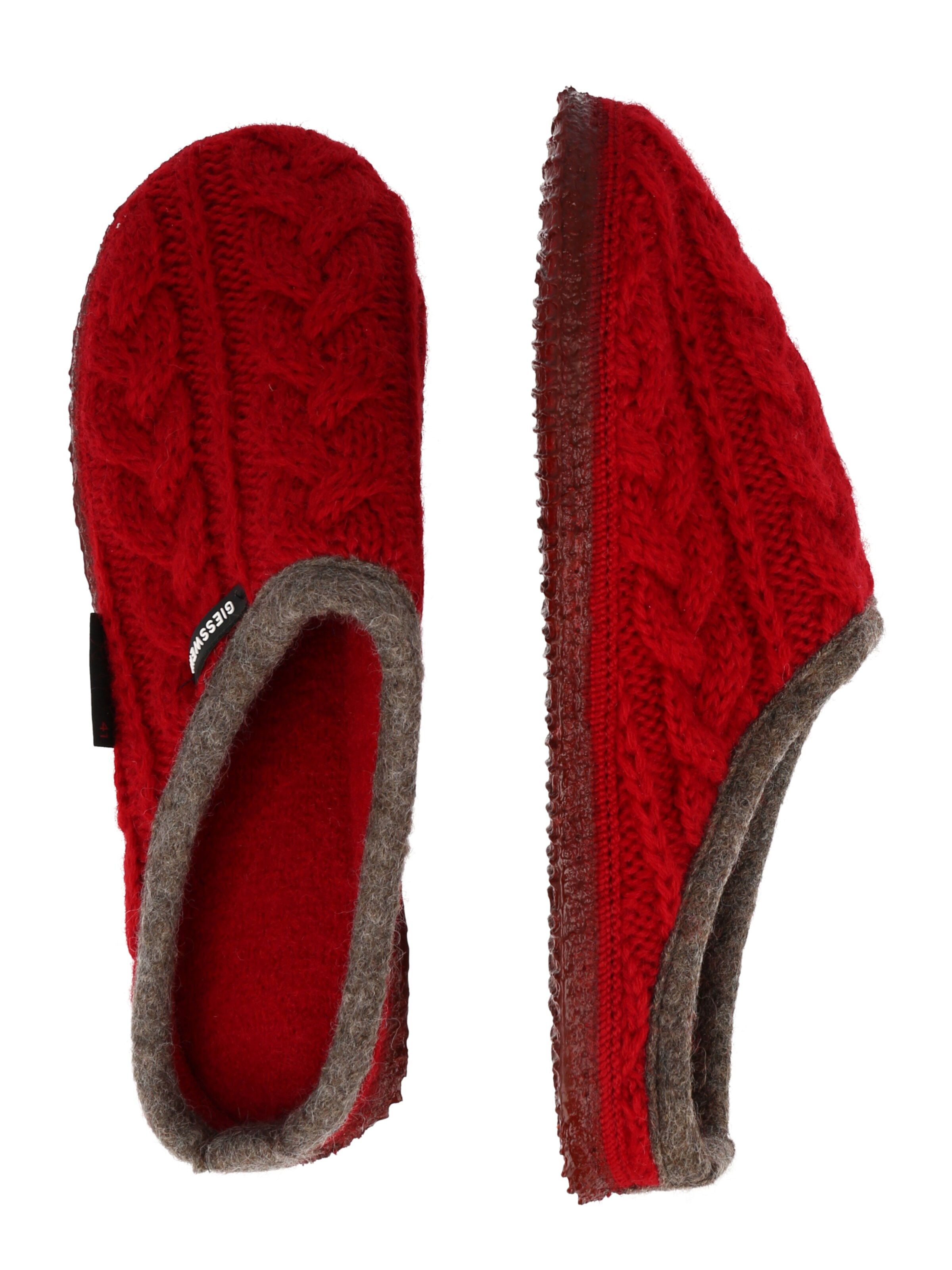 Pantoufle 'Neudau' GIESSWEIN en rouge