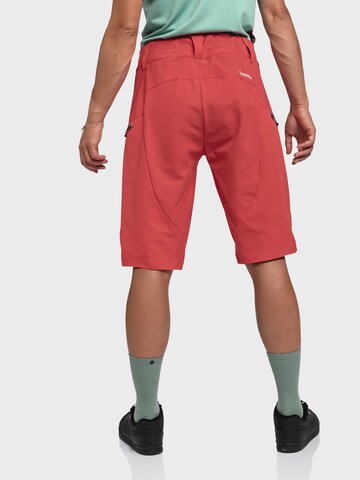 Schöffel Regular Outdoor trousers 'Arosa' in Red