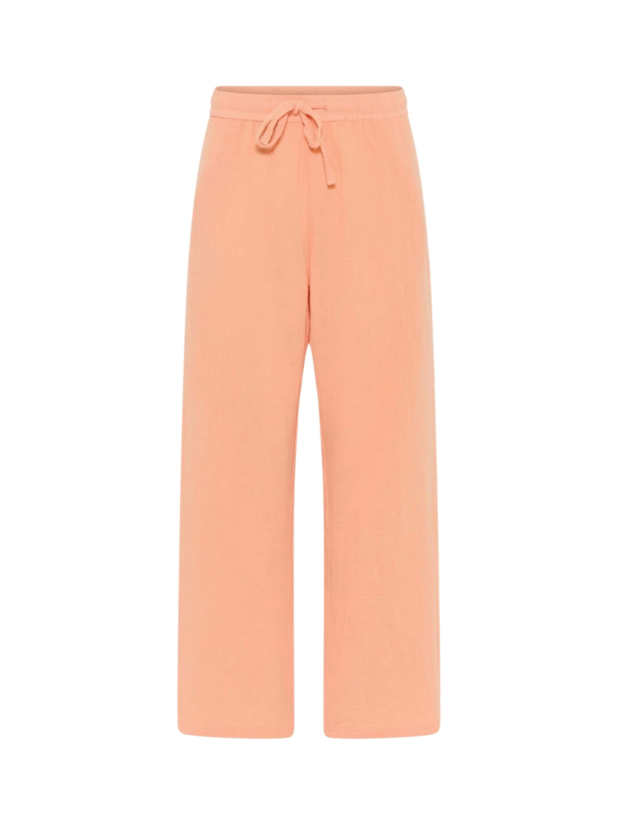 CCDK Copenhagen Pyjamahousut värissä oranssi: etupuoli