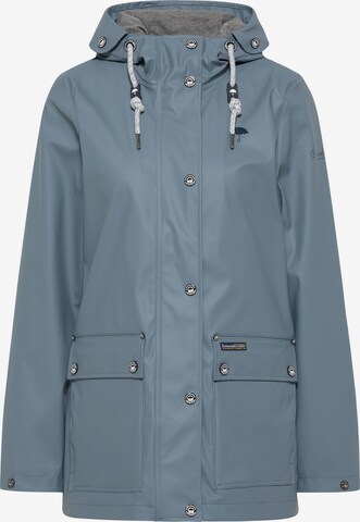 Schmuddelwedda Regenjacke in Blau: predná strana