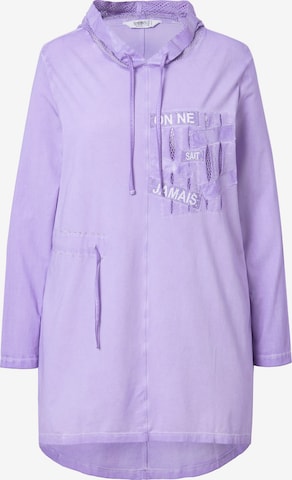 Sweat-shirt Angel of Style en violet : devant
