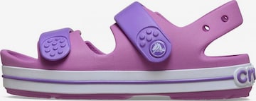 Chaussures ouvertes Crocs en rose : devant