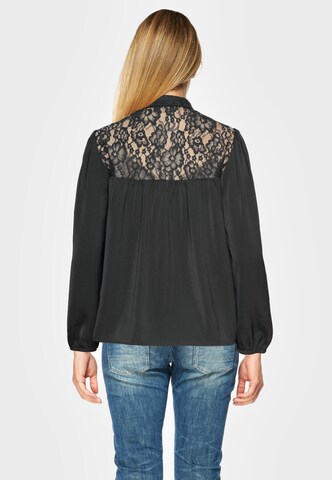 Le Temps Des Cerises Blouse 'ARIELLE' in Black