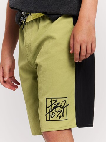 PROTEST Badeshorts 'PRTGarrix JR'‌ in Grün