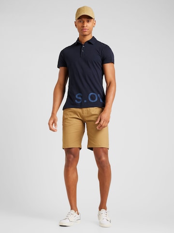 Fat Moose Regular Shorts 'Nero Utility' in Braun