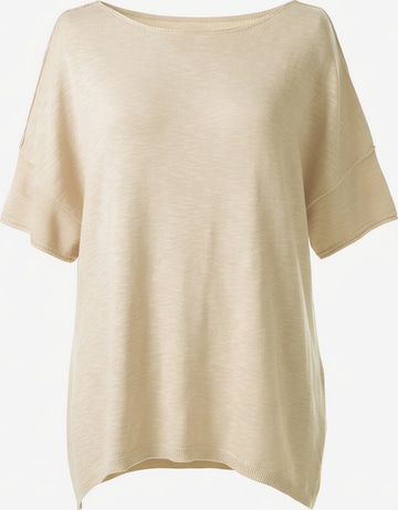 Pull-over Imily Bela en beige : devant