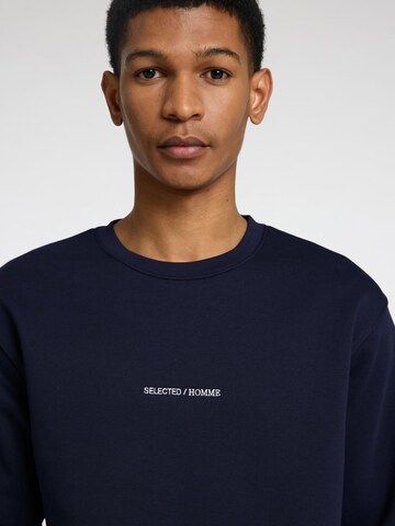 SELECTED Sweatshirt in Blau