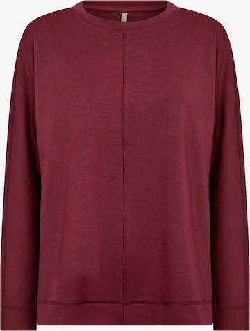 T-shirt 'BANU' Soyaconcept en rouge : devant