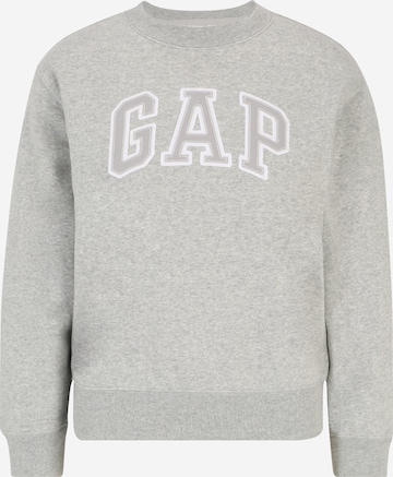 Felpa 'HERITAGE' di Gap Petite in grigio: frontale