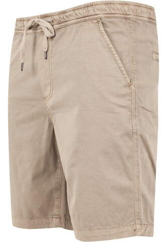 Urban Classics Regular Trousers in Beige